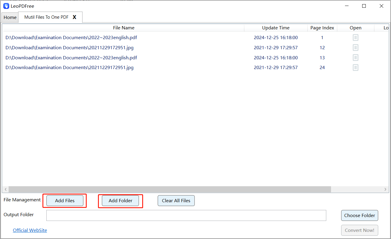how to merge pdf step 2