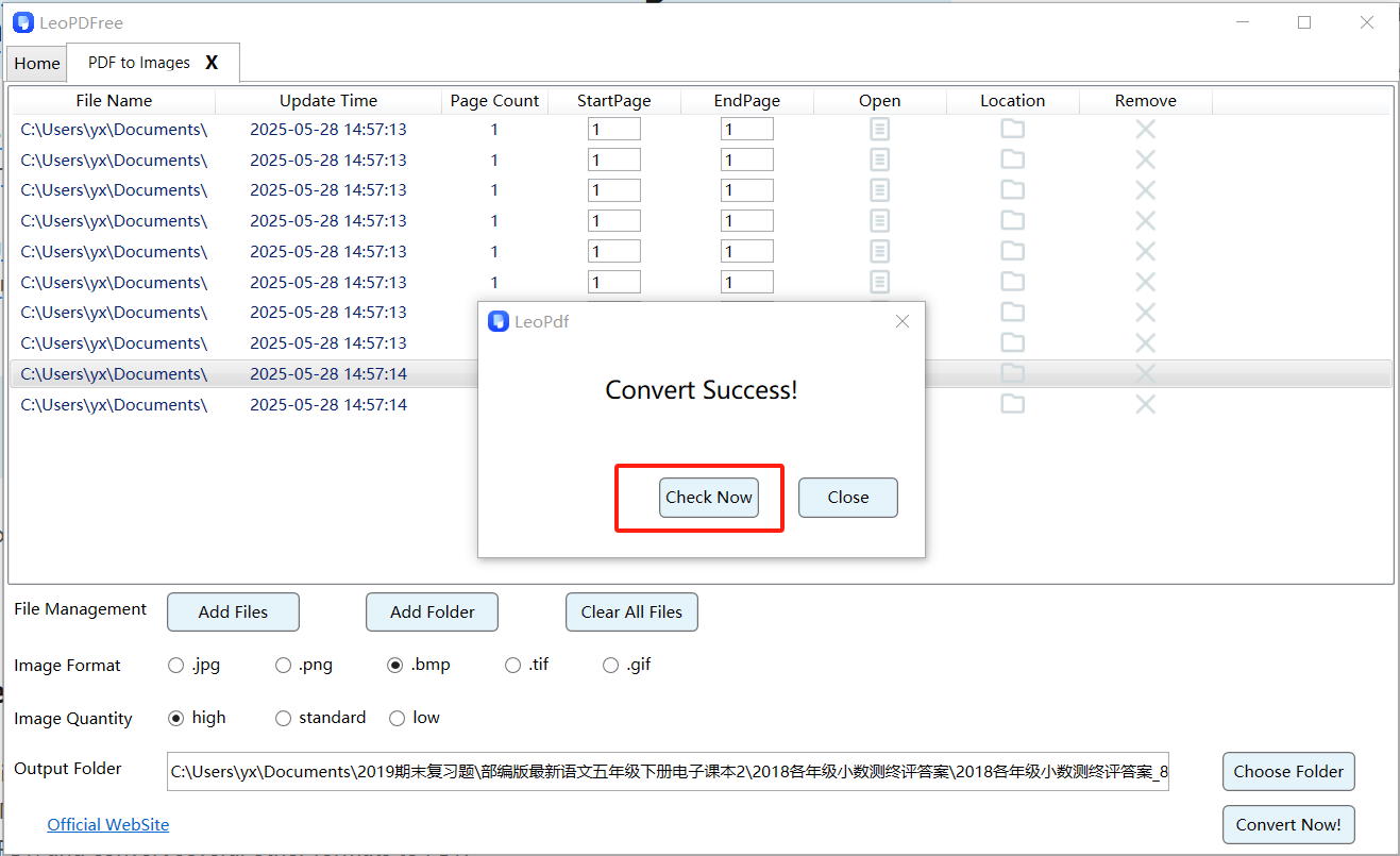 convert pdf to image step 6