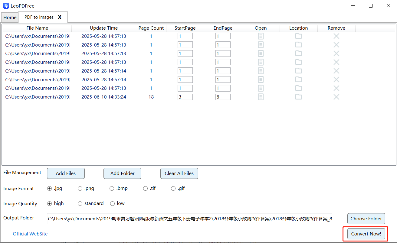 convert pdf to image step 6