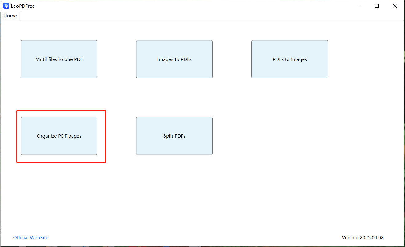rotate pdf save LEOPDF