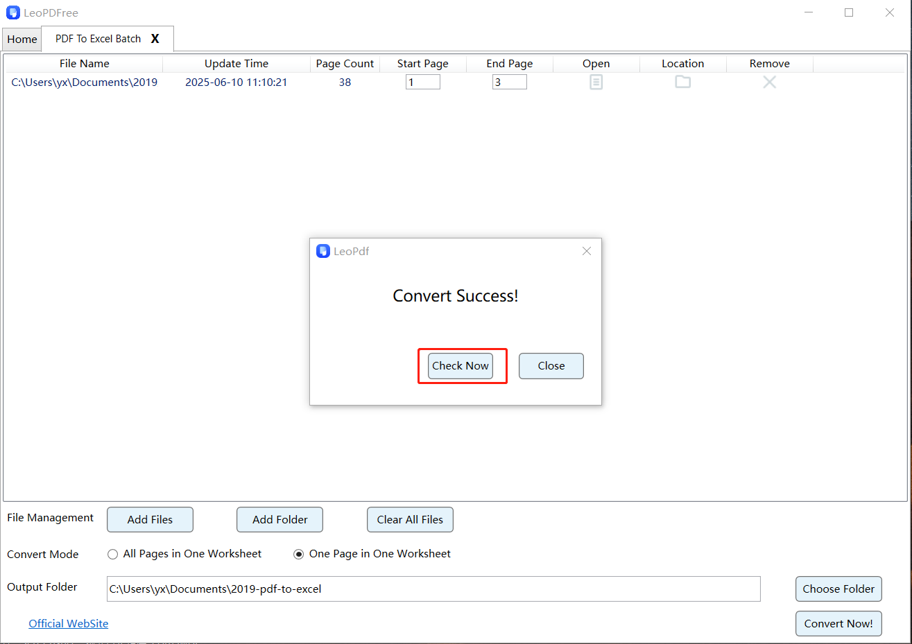 convert pdf to excel user guide 1