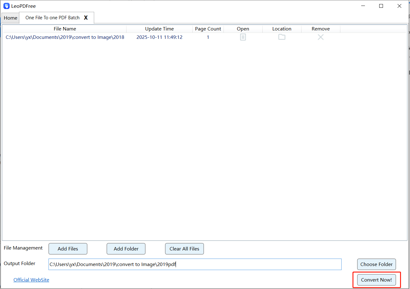 convert tiff back to pdf