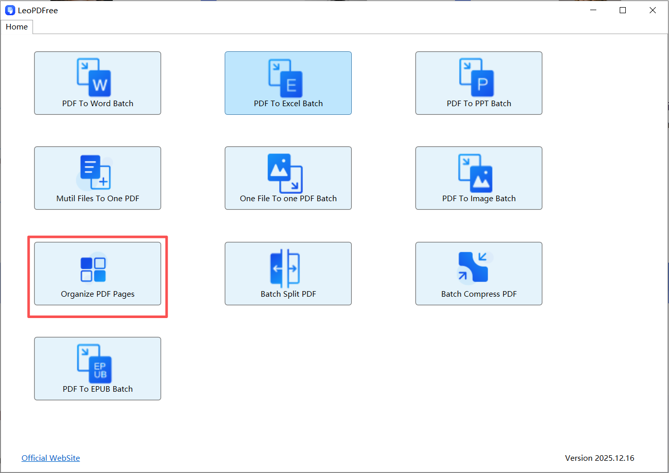 Rearrange at freepdfconvert.com