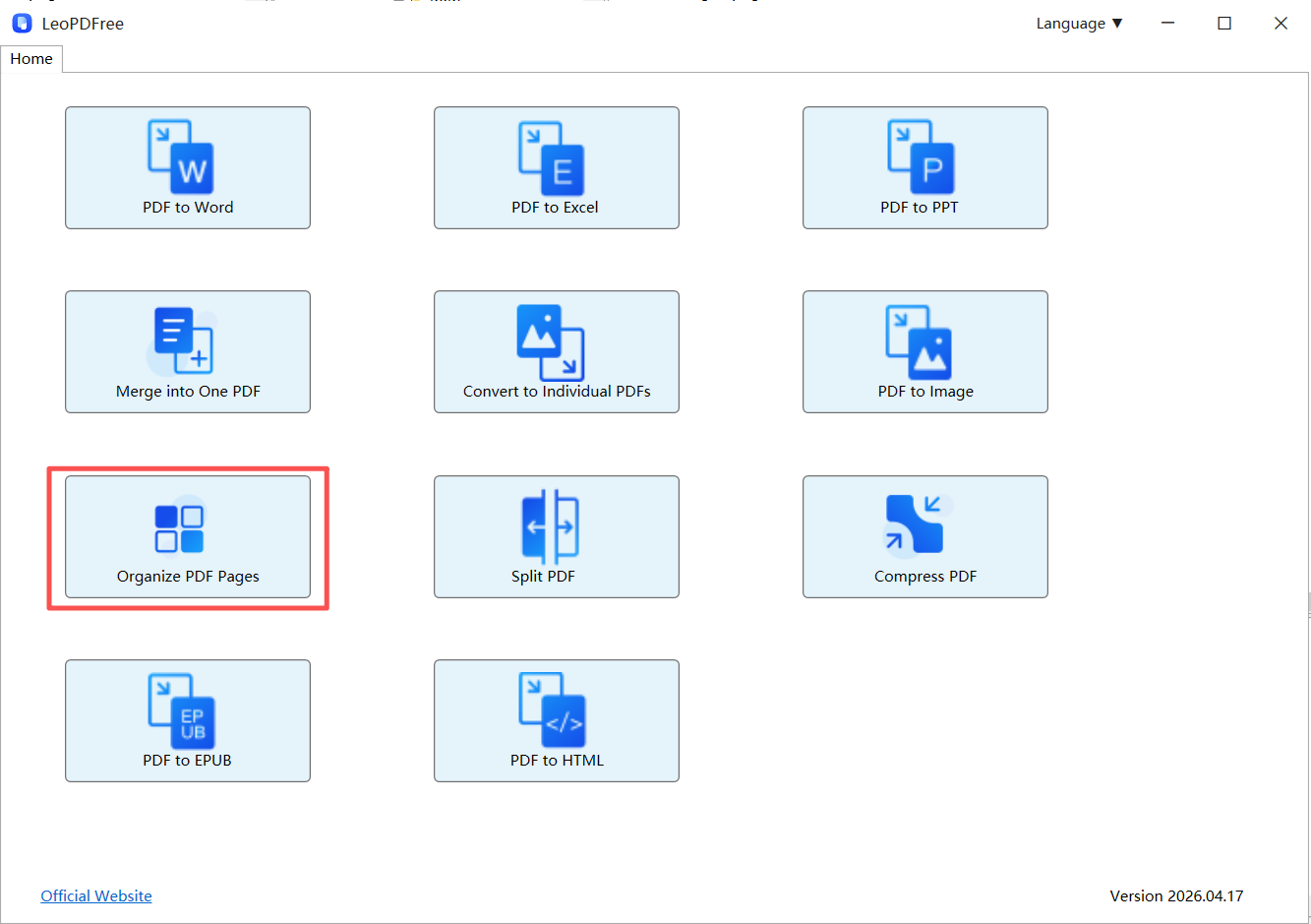 pdf to Reorder at freepdfconvert.com