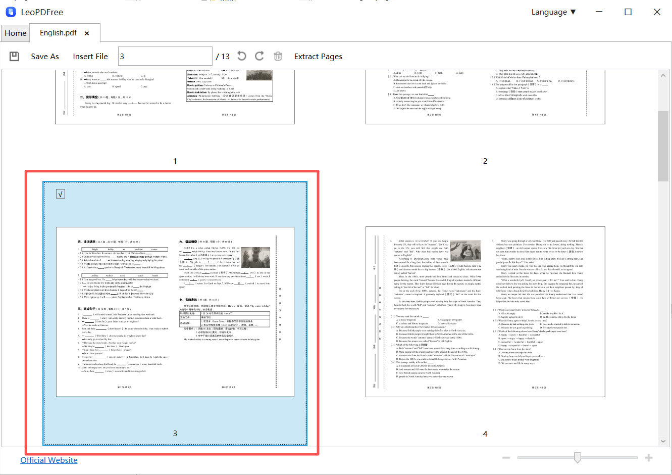 pdf to Reorder at freepdfconvert.com