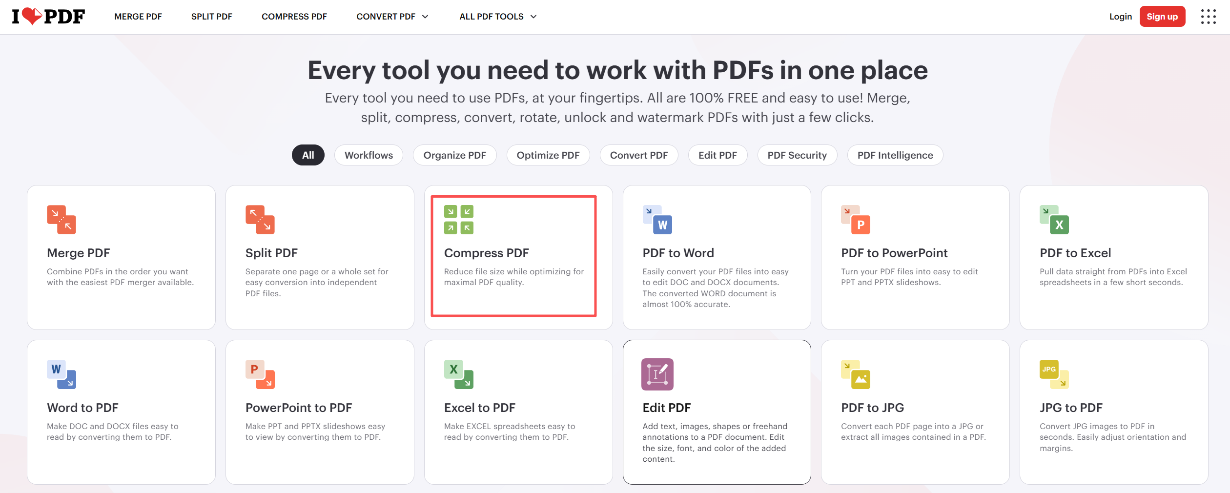 convert pdf to compress at freepdfconvert.com