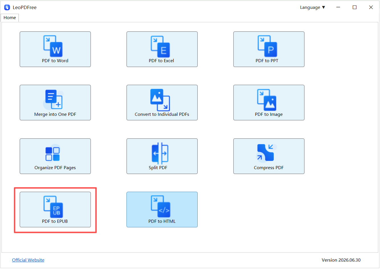 convert pdf to EPUB at freepdfconvert.com